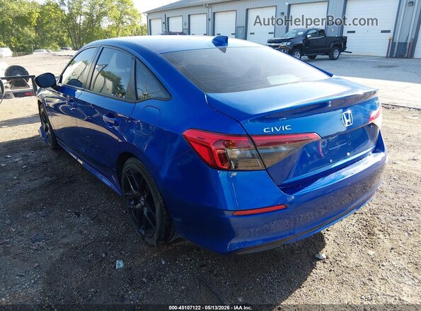 2HGFE2F54NH528090 2022 HONDA CIVIC Blue Tył lewy