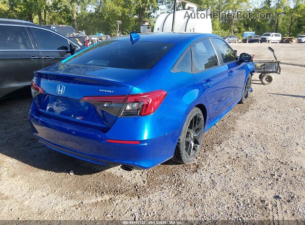 2HGFE2F54NH528090 2022 HONDA CIVIC Blue Tył prawy