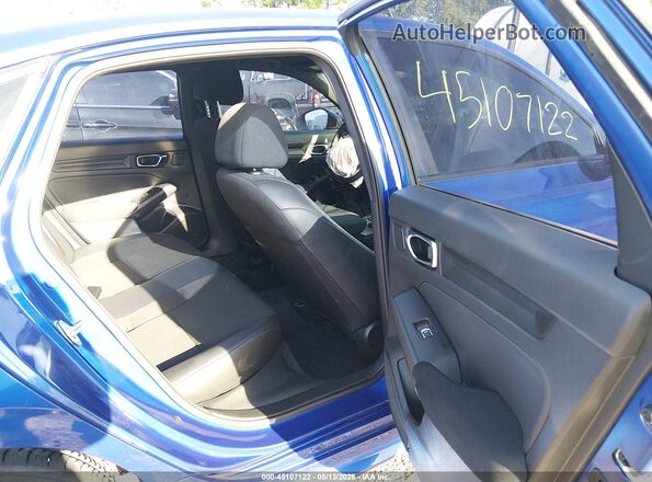 2HGFE2F54NH528090 2022 HONDA CIVIC Blue Widok naklejki z numerem VIN