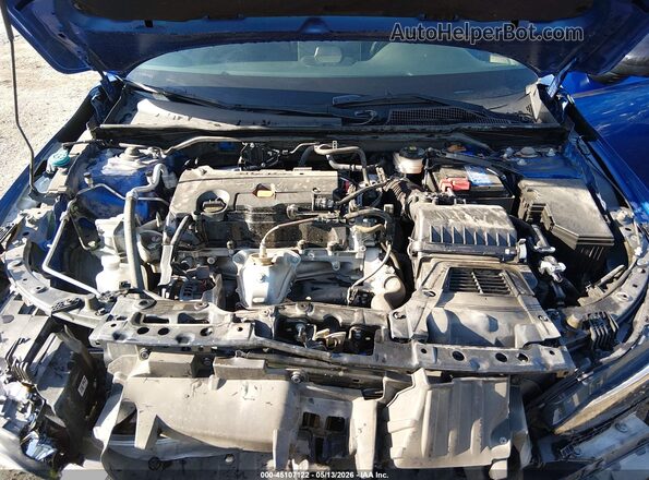 2HGFE2F54NH528090 2022 HONDA CIVIC Blue Widok z tyłu
