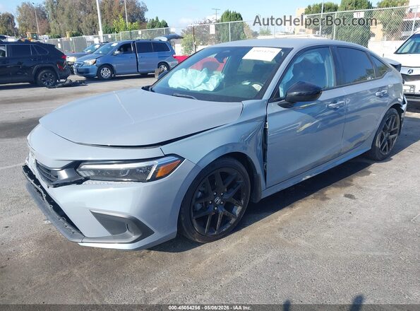 2HGFE2F54NH565365 2022 HONDA CIVIC Gray 