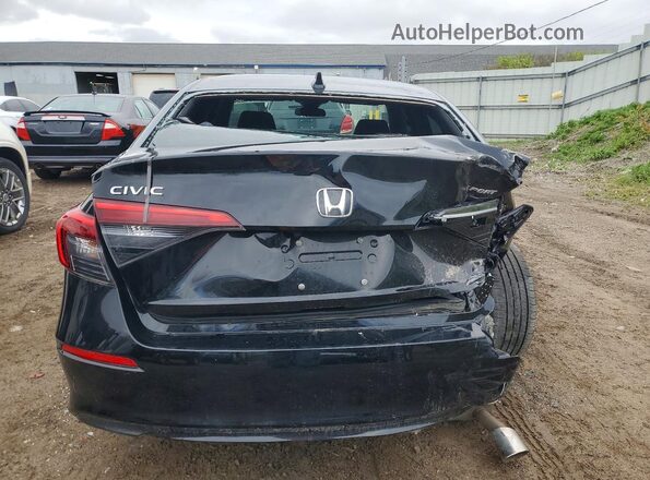 2HGFE2F54NH597569 2022 HONDA CIVIC Black Հետևի տեսք