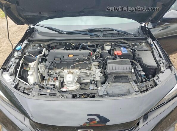 2HGFE2F54NH597569 2022 HONDA CIVIC Black Սալոնի հետևի տեսք