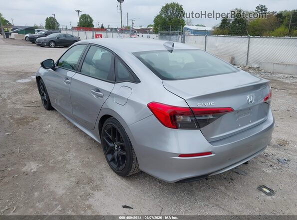2HGFE2F54NH603449 2022 HONDA CIVIC Серый Задняя левая четверть