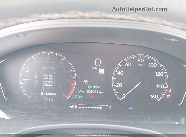 2HGFE2F54NH603449 2022 HONDA CIVIC Серый Вид задних сидений
