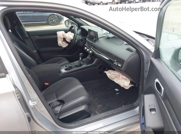 2HGFE2F54NH603449 2022 HONDA CIVIC Серый Вид салона спереди