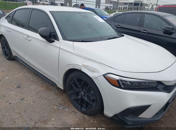 2HGFE2F54PH551694 2023 HONDA CIVIC White Вид спереду