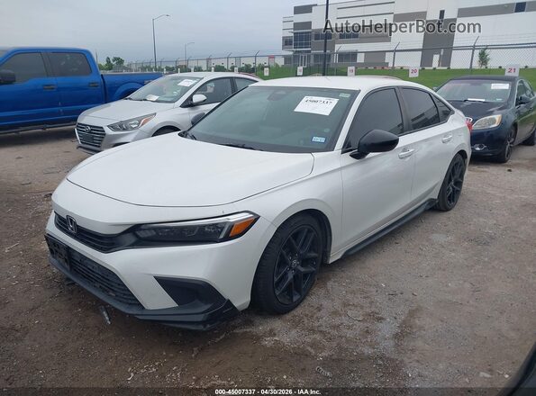 2HGFE2F54PH551694 2023 HONDA CIVIC White Передня ліва чверть