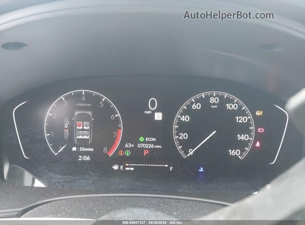 2HGFE2F54PH551694 2023 HONDA CIVIC White Вид задніх сидінь