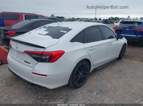 2HGFE2F54PH551694 2023 HONDA CIVIC White Задня права чверть
