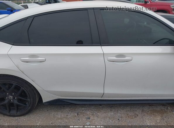 2HGFE2F54PH551694 2023 HONDA CIVIC White Вид задньої частини салону