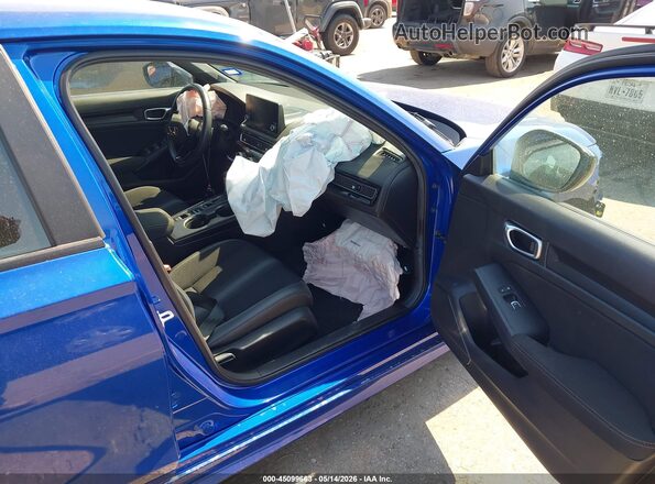 2HGFE2F54RH540665 2024 HONDA CIVIC Синий Вид салона спереди