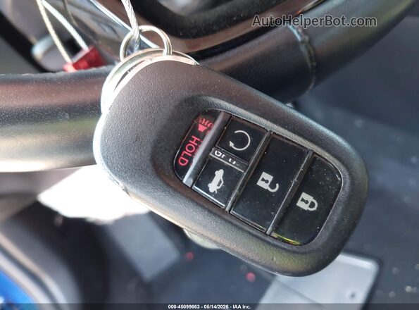2HGFE2F54RH540665 2024 HONDA CIVIC Синий Вид панели приборов