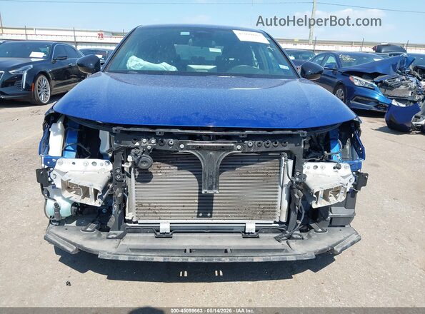2HGFE2F54RH540665 2024 HONDA CIVIC Синий Вид щитка приборов