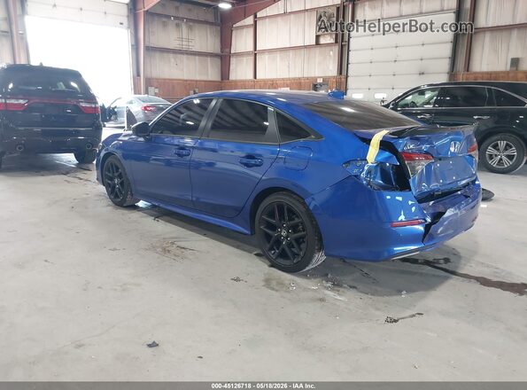 2HGFE2F54RH564495 2024 HONDA CIVIC Blue უკანა მარცხენა