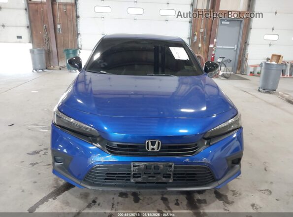 2HGFE2F54RH564495 2024 HONDA CIVIC Blue უკანა სალონის ხედი