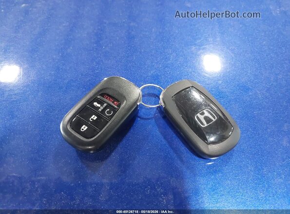 2HGFE2F54RH564495 2024 HONDA CIVIC Blue წინა პანელის ხედი