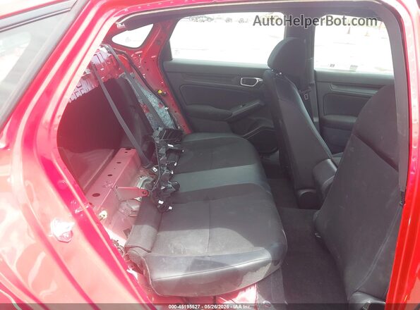 2HGFE2F54SH546293 2025 HONDA CIVIC Red Вид наклейки з VIN-кодом