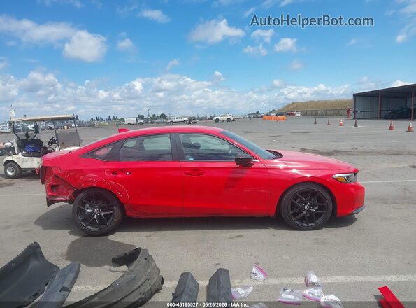 2HGFE2F54SH546293 2025 HONDA CIVIC Red Панорамний вид салону 360°