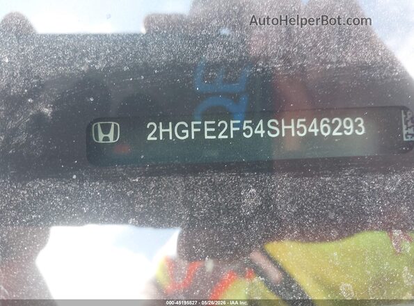 2HGFE2F54SH546293 2025 HONDA CIVIC Red Вид підкапотного простору