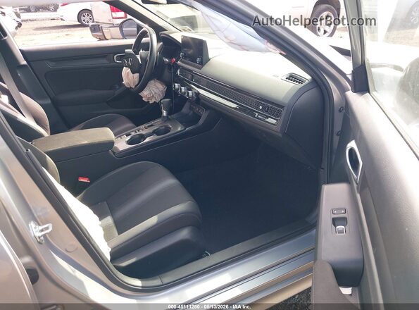 2HGFE2F54SH606573 2025 HONDA CIVIC Silver წინა სალონის ხედი