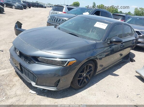 2HGFE2F54TH509455 2026 HONDA CIVIC Серый Передняя левая четверть