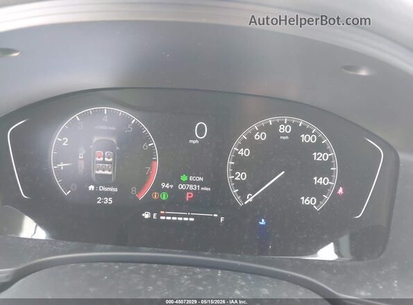 2HGFE2F54TH509455 2026 HONDA CIVIC Серый Вид задних сидений