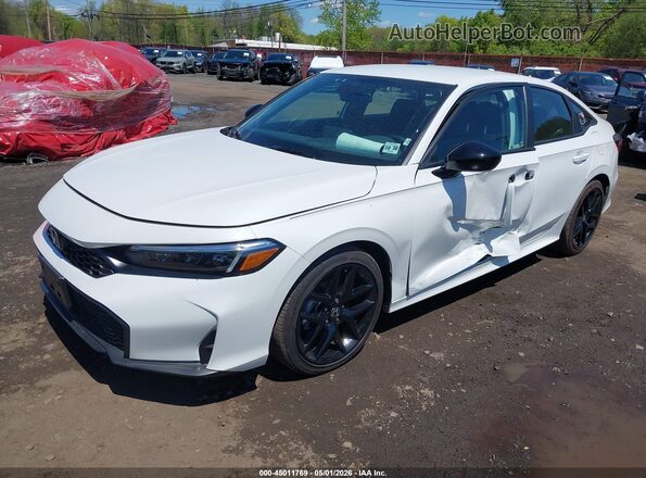 2HGFE2F54TH523291 2026 HONDA CIVIC White Przód lewy