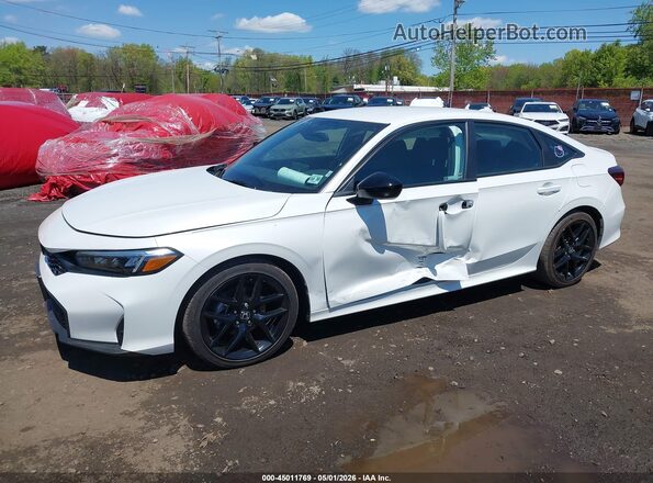 2HGFE2F54TH523291 2026 HONDA CIVIC White Widok z przodu