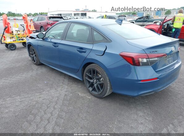2HGFE2F54TH523632 2026 HONDA CIVIC Blue Trasero izquierdo