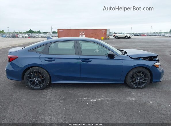 2HGFE2F54TH523632 2026 HONDA CIVIC Blue Vista interior trasera