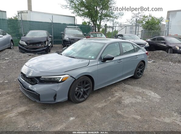 2HGFE2F54TH532962 2026 HONDA CIVIC Gray Front left
