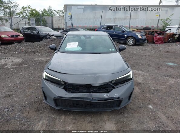 2HGFE2F54TH532962 2026 HONDA CIVIC Gray Instrument cluster view