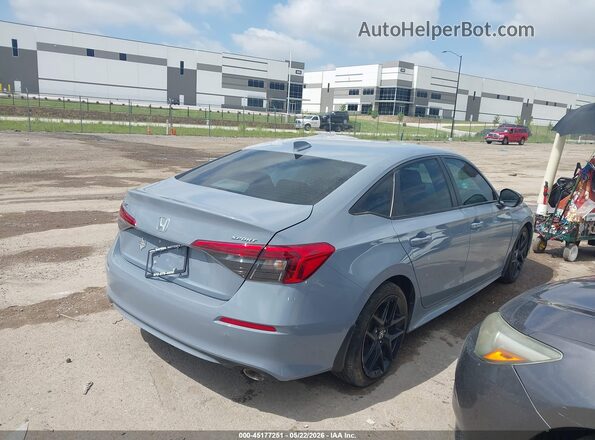2HGFE2F55NH581896 2022 HONDA CIVIC Gray Tył prawy