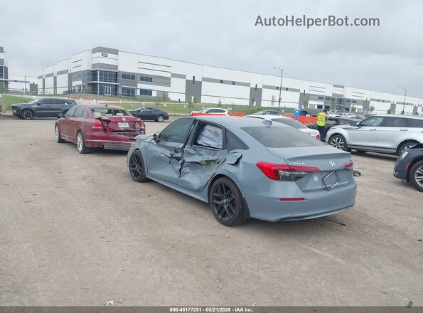 2HGFE2F55NH581896 2022 HONDA CIVIC Gray Tył lewy