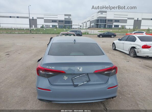 2HGFE2F55NH581896 2022 HONDA CIVIC Gray 