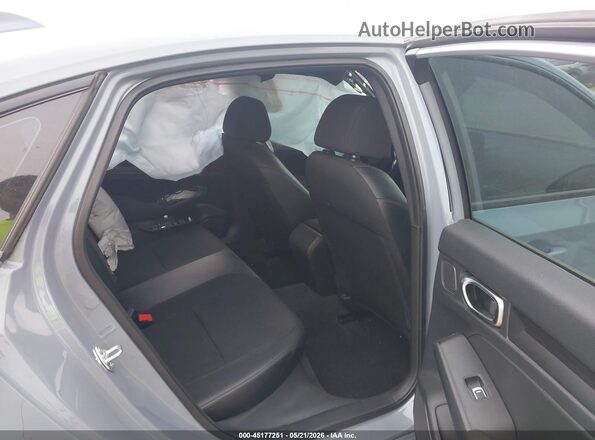 2HGFE2F55NH581896 2022 HONDA CIVIC Gray Widok naklejki z numerem VIN