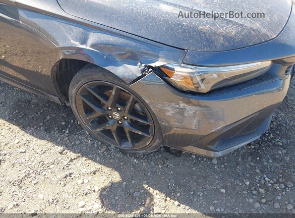 2HGFE2F55NH595958 2022 HONDA CIVIC Gray Դիմացի տեսք