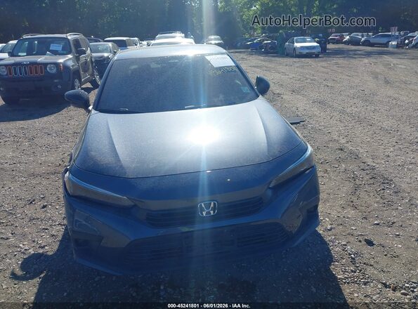 2HGFE2F55NH595958 2022 HONDA CIVIC Gray Սարքավորումների վահանակի տեսք