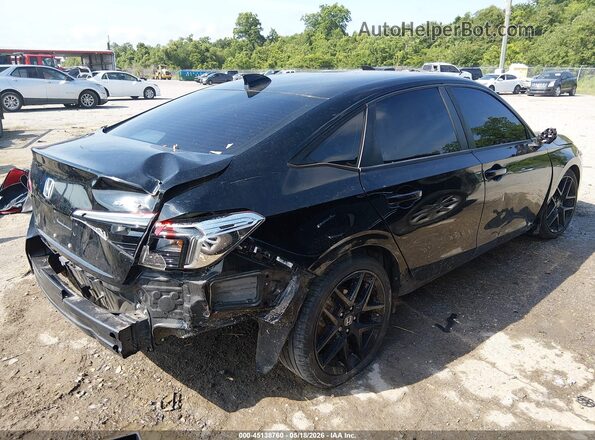 2HGFE2F55NH602018 2022 HONDA CIVIC Черный Задняя правая четверть