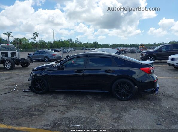 2HGFE2F55PH505937 2023 HONDA CIVIC Black 360 interior view
