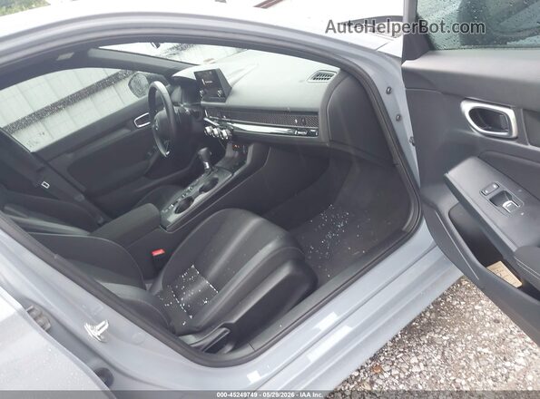 2HGFE2F55PH513844 2023 HONDA CIVIC Light Blue Вид салону спереду
