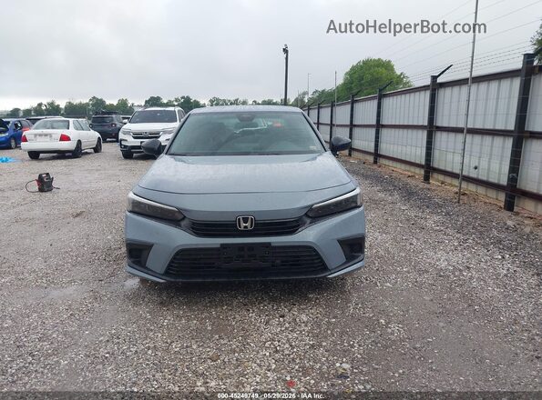 2HGFE2F55PH513844 2023 HONDA CIVIC Light Blue Вид панелі приладів