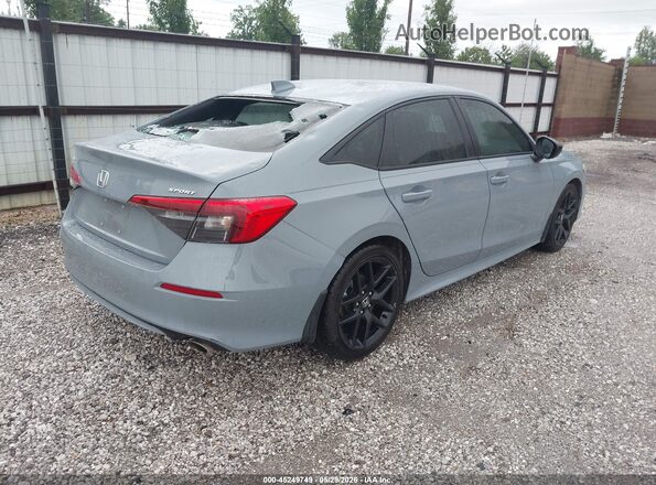 2HGFE2F55PH513844 2023 HONDA CIVIC Light Blue Задня права чверть