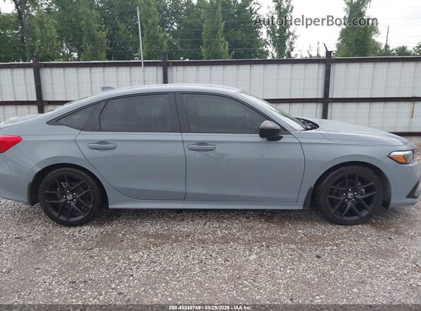 2HGFE2F55PH513844 2023 HONDA CIVIC Light Blue Вид щитка приладів
