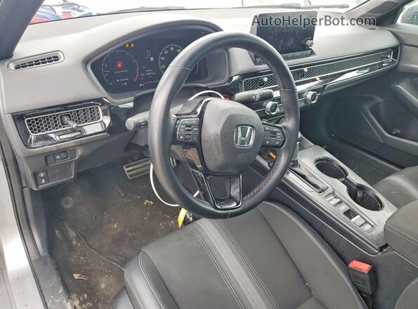 2HGFE2F55PH516176 2023 HONDA CIVIC Silver წინა პანელის ხედი