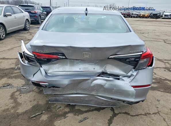 2HGFE2F55PH516176 2023 HONDA CIVIC Silver უკანა ხედი