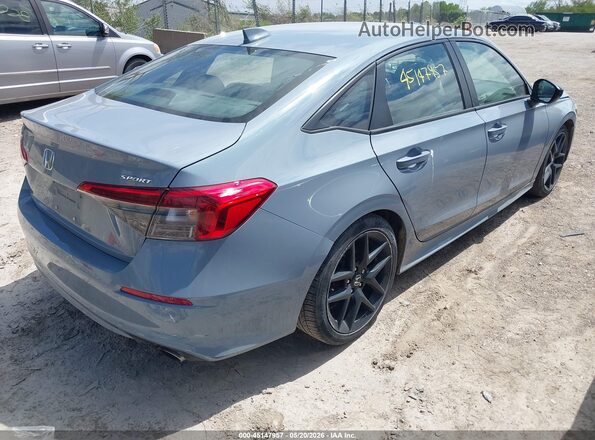 2HGFE2F55PH572294 2023 HONDA CIVIC Light Blue 
