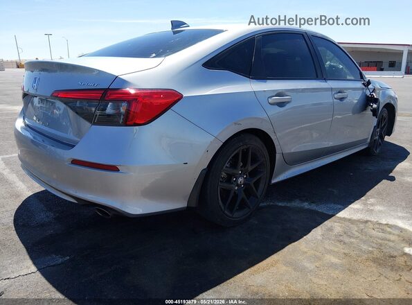 2HGFE2F55RH505195 2024 HONDA CIVIC Silver Trasero derecho