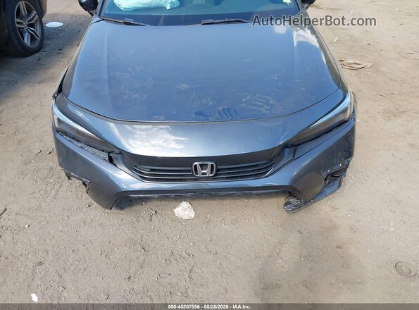 2HGFE2F55RH523857 2024 HONDA CIVIC Gray Вид щитка приладів